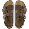 Birkenstock Milano Birko-Flor Nubuck - Mocca